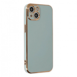 İphone 13 Kılıf Volet Silikon - Açık Yeşil İphone 13 Kılıf Volet Silikon - Açık Yeşil