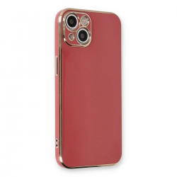 İphone 13 Kılıf Volet Silikon - Kırmızı İphone 13 Kılıf Volet Silikon - Kırmızı
