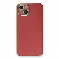 İphone 13 Kılıf Volet Silikon - Kırmızı İphone 13 Kılıf Volet Silikon - Kırmızı