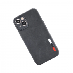 İphone 13 Mini Kılıf Loop Deri Silikon - Siyah