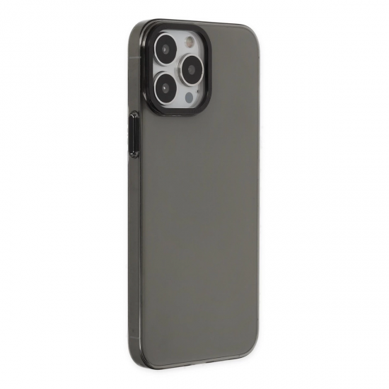 İphone 13 Pro Kılıf Anka Pc Sert Metal Kapak - Siyah