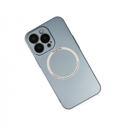 İphone 13 Pro Kılıf Jack Magneticsafe Lens Silikon - Sierra Blue İphone 13 Pro Kılıf Jack Magneticsafe Lens Silikon - Sierra Blue