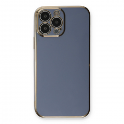 İphone 13 Pro Kılıf Volet Silikon - Mavi İphone 13 Pro Kılıf Volet Silikon - Mavi