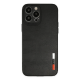 İphone 13 Pro Max Kılıf Loop Deri Silikon - Siyah