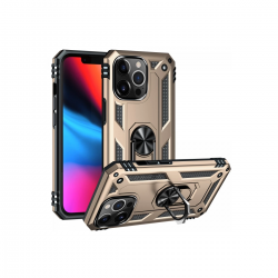 İphone 13 Pro Max Kılıf Sofya Yüzüklü Silikon Kapak - Gold İphone 13 Pro Max Kılıf Sofya Yüzüklü Silikon Kapak - Gold