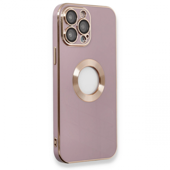 İphone 13 Pro Max Kılıf Store Silikon - Mor