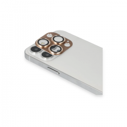 İphone 13 Pro Max Pers Alüminyum Kamera Lens - Gold İphone 13 Pro Max Pers Alüminyum Kamera Lens - Gold
