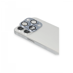 İphone 13 Pro Max Pers Alüminyum Kamera Lens - Sierra Blue İphone 13 Pro Max Pers Alüminyum Kamera Lens - Sierra Blue