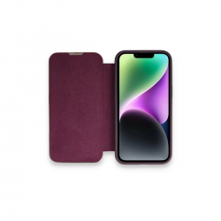 İphone 14 Pro Kılıf Dolpin Kapaklı - Derin Mor İphone 14 Pro Kılıf Dolpin Kapaklı - Derin Mor