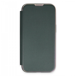 İphone 14 Pro Kılıf Dolpin Kapaklı - Koyu Yeşil İphone 14 Pro Kılıf Dolpin Kapaklı - Koyu Yeşil