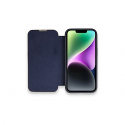 İphone 14 Pro Kılıf Dolpin Kapaklı - Lacivert İphone 14 Pro Kılıf Dolpin Kapaklı - Lacivert