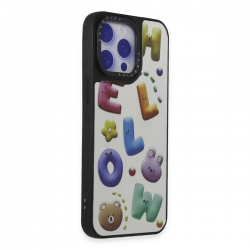 İphone 15 Pro Kılıf Mirror Desenli Kapak - Mirror - 15 İphone 15 Pro Kılıf Mirror Desenli Kapak - Mirror - 15