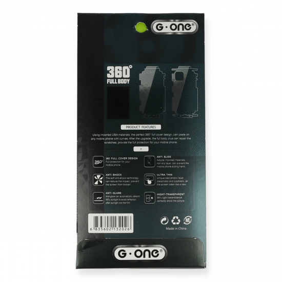 İphone 15 Pro Max 360 Mat Full Body Arka Koruyucu