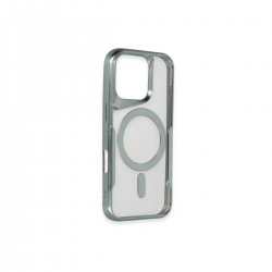 İphone 16 Kılıf Boyi Magsafe Silikon Kapak - Gümüş İphone 16 Kılıf Boyi Magsafe Silikon Kapak - Gümüş