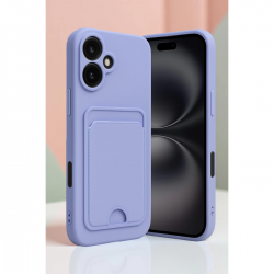 İphone 16 Kılıf Kelvin Kartvizitli Silikon - Siyah İphone 16 Kılıf Kelvin Kartvizitli Silikon - Siyah