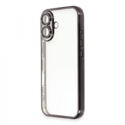 İphone 16 Kılıf Razer Lensli Silikon - Siyah İphone 16 Kılıf Razer Lensli Silikon - Siyah