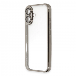 İphone 16 Kılıf Razer Lensli Silikon - Titanyum Gri İphone 16 Kılıf Razer Lensli Silikon - Titanyum Gri