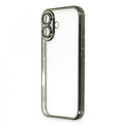 İphone 16 Kılıf Razer Lensli Silikon - Yeşil İphone 16 Kılıf Razer Lensli Silikon - Yeşil