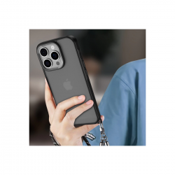 İphone 16 Pro Max Kılıf Elegant Kapak - Siyah İphone 16 Pro Max Kılıf Elegant Kapak - Siyah