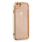 İphone 6 Kılıf Liva Lens Silikon - Pudra