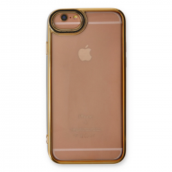 İphone 6 Kılıf Liva Lens Silikon - Siyah