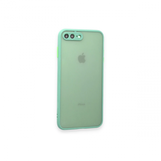 İphone 7 Plus Kılıf Montreal Silikon Kapak - Turkuaz