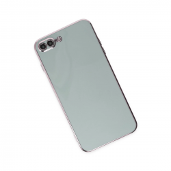 İphone 7 Plus Kılıf Volet Silikon - Açık Yeşil