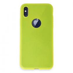 İphone X Kılıf First Silikon - Parlak Sarı İphone X Kılıf First Silikon - Parlak Sarı