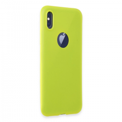 İphone X Kılıf First Silikon - Parlak Sarı İphone X Kılıf First Silikon - Parlak Sarı