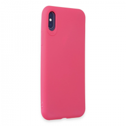 İphone X Kılıf First Silikon - Pembe İphone X Kılıf First Silikon - Pembe