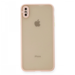 İphone X Kılıf Montreal Silikon Kapak - Pembe İphone X Kılıf Montreal Silikon Kapak - Pembe