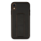 İphone Xr Kılıf Coco Deri Standlı Kapak - Siyah