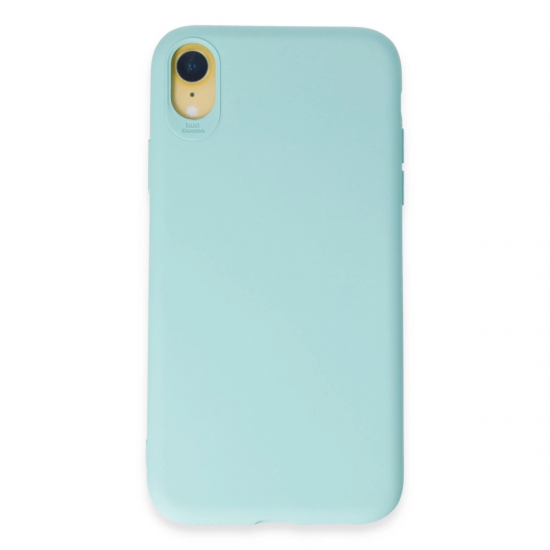 İphone Xr Kılıf First Silikon - Turkuaz