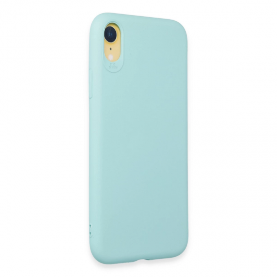 İphone Xr Kılıf First Silikon - Turkuaz