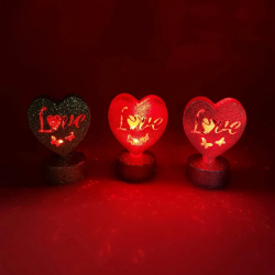 Işıklı Love Kalp Işıklı Love Kalp