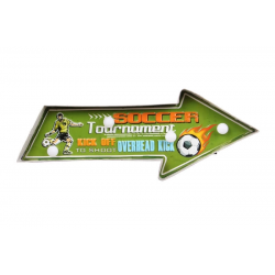 Işıklı Soccer Yön Tabelası Işıklı Soccer Yön Tabelası