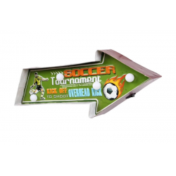 Işıklı Soccer Yön Tabelası Işıklı Soccer Yön Tabelası