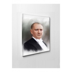 Kanvas Tablo Gazi Mustafa Kemal Atatürk Led Işıklı Kanvas Tablo Gazi Mustafa Kemal Atatürk Led Işıklı
