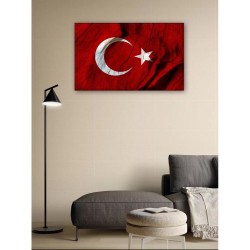 Kanvas Tablo Türk Bayrağı (Ay Yıldız) Kanvas Tablo Türk Bayrağı (Ay Yıldız)
