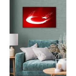 Kanvas Tablo Türk Bayrağı (En Güzel Bayrak) Kanvas Tablo Türk Bayrağı (En Güzel Bayrak)