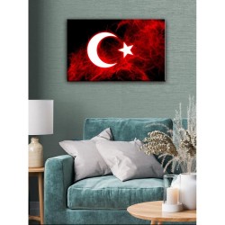 Kanvas Tablo Türk Bayrağı  (Şanlı Bayrağımız) Kanvas Tablo Türk Bayrağı  (Şanlı Bayrağımız)