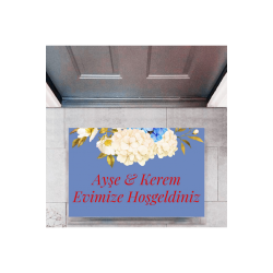 Kapı Önü Paspası Dekoratif Dijital Baskı Evimize Hoşgeldiniz P-2455 Kapı Önü Paspası Dekoratif Dijital Baskı Evimize Hoşgeldiniz P-2455