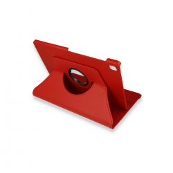 Lenovo M10 Fhd Plus X606f Kılıf 360 Tablet Deri Kılıf - Kırmızı Lenovo M10 Fhd Plus X606f Kılıf 360 Tablet Deri Kılıf - Kırmızı