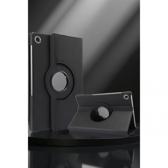 Lenovo Tab M10 Tb311fu Kılıf 360 Tablet Deri Kılıf - Siyah