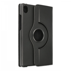 Lenovo Tab M8 Kılıf 360 Tablet Deri Kılıf - Siyah