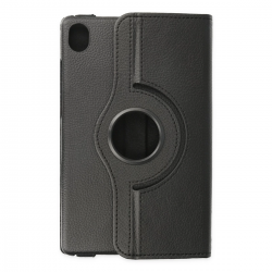 Lenovo Tab M8 Kılıf 360 Tablet Deri Kılıf - Siyah