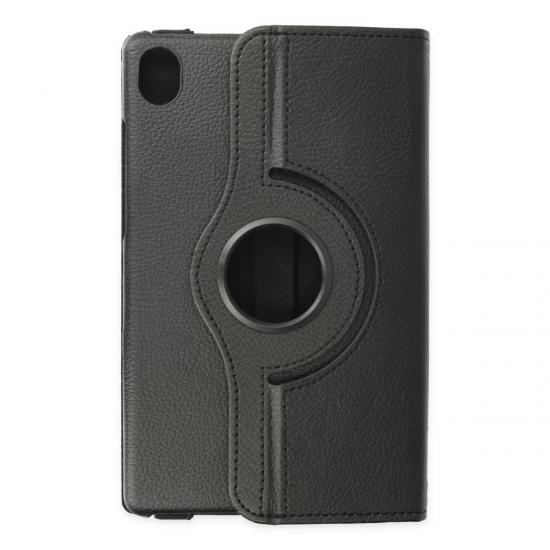 Lenovo Tab M8 Kılıf 360 Tablet Deri Kılıf - Siyah