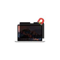 Macbook Air 13.3 Macbook Manyetik Hayalet Ekran Koruyucu - Siyah Macbook Air 13.3 Macbook Manyetik Hayalet Ekran Koruyucu - Siyah