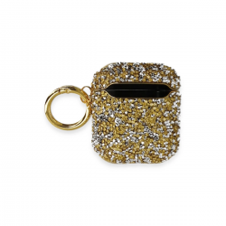 Newface Airpods 2 (2.nesil) Mira Taşlı Kılıf - Gold Newface Airpods 2 (2.nesil) Mira Taşlı Kılıf - Gold