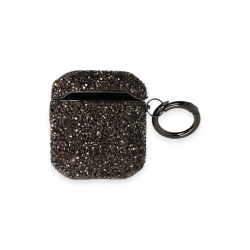 Newface Airpods 2 (2.nesil) Mira Taşlı Kılıf - Siyah Newface Airpods 2 (2.nesil) Mira Taşlı Kılıf - Siyah